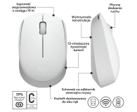 LOGITECH M171 biała 910-006867 - 1126591 - zdjęcie 12